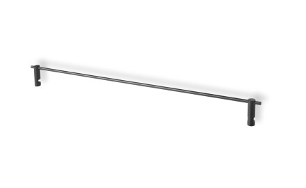 CLASSIC-Railing 50 for glass shelf 07.80160 / matte black