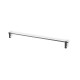 CLASSIC-Railing 50 for glass shelf 07.80160 / matte black #1
