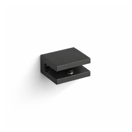 CLASSIC - Bracket/clamp for glass shelves 07.80160/50/40/30 - 2 pcs. / matte black #1