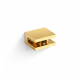 CLASSIC - Bracket/clamp for glass shelves 07.80160/50/40/30 - 2 pcs. / glossy gold #1