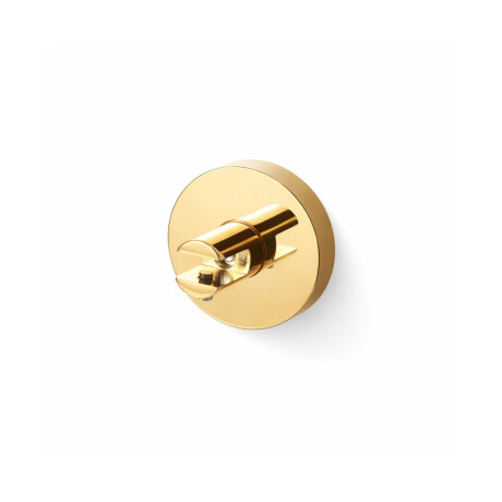 CLASSIC—Bracket with rosette for glass shelves 07.80160/50/40/30—2 pcs. / glossy gold #1
