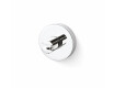 CLASSIC—Bracket with rosette for glass shelves 07.80160/50/40/30—2 pcs. / chrome