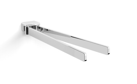 NEXT - Towel Rack / Double-Arm Adjustable / Chrome
