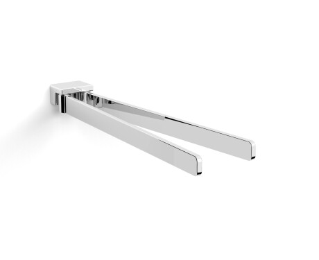 NEXT - Towel Rack / Double-Arm Adjustable / Chrome