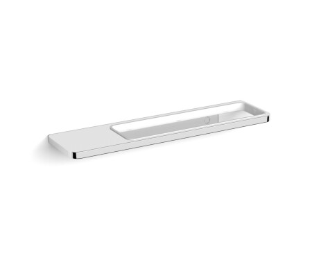 NEXT—Triple Hook with Shelf / * Glass sold separately / Chrome