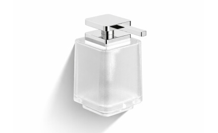 NEXT - Liquid soap dispenser, without handle / chrome, frosted glass