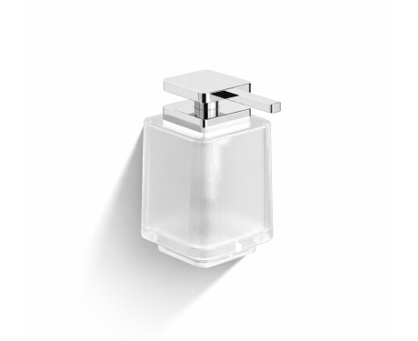 NEXT - Liquid soap dispenser, without handle / chrome, frosted glass