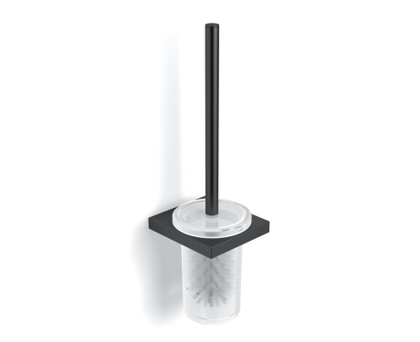 KOBE - Wall-Mounted Toilet Brush / Matte Black