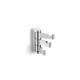 MILANO - Towel hook / triple swivel / chrome #1