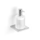 MILANO—Liquid Soap Dispenser / Chrome, Frosted Glass #1
