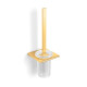 MILANO—Wall-mounted toilet brush / glossy gold #1