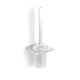 MILANO—Wall-mounted toilet brush / chrome #1