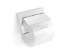 MILANO—Toilet Paper Holder / Adjustable with Cover / Chrome
