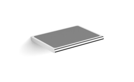 MILANO—Phone shelf / non-slip surface / chrome