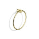 MEGAN - Towel Rack / Brushed Champagne Gold #1