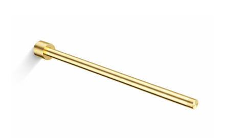 MEGAN - Towel Rack / Single Vertical / Brushed Champagne Gold