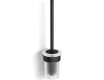 MEGAN - Wall-mounted toilet brush / matte black