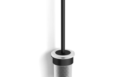 MEGAN - Wall-mounted toilet brush / matte black