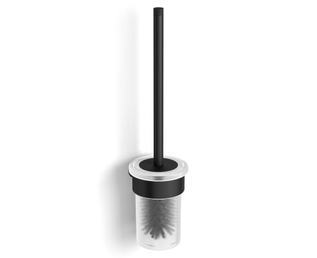 MEGAN - Wall-mounted toilet brush / matte black
