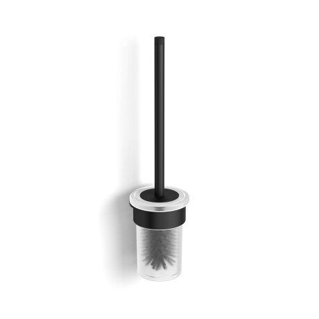 MEGAN - Wall-mounted toilet brush / matte black #1