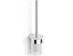MEGAN - Wall-mounted toilet brush / chrome