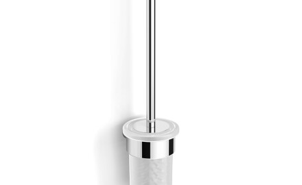 MEGAN - Wall-mounted toilet brush / chrome