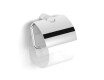 MEGAN - Toilet Paper Holder / with Cover / Chrome