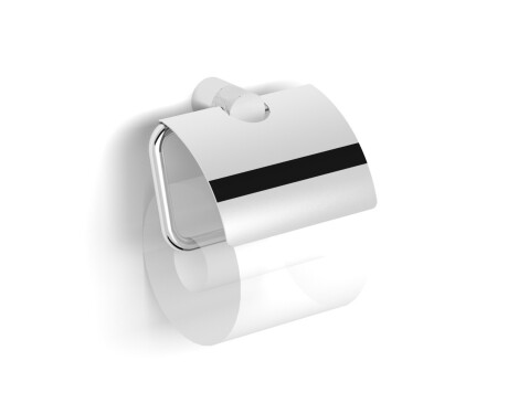 MEGAN - Toilet Paper Holder / with Cover / Chrome
