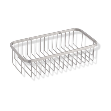 Basket 30x14x9 / brushed steel #1