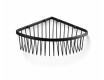Corner basket 20x20x9 / matte black