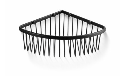 Corner basket 20x20x9 / matte black