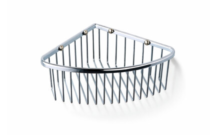 Corner basket 20x20x9 / chrome