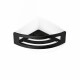 Basket - Corner Shelf 16x16x8 / Matte Black #1