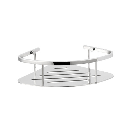 Basket - Corner Shelf 20x20x7 / Polished Steel #1