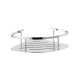 Basket - Corner Shelf 20x20x7 / Polished Steel #1