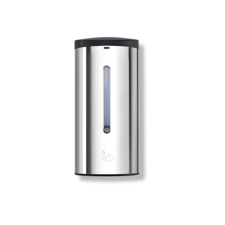 Automatic, touchless dispenser for liquid soap/hand sanitizer, 0.7L / polished steel #1