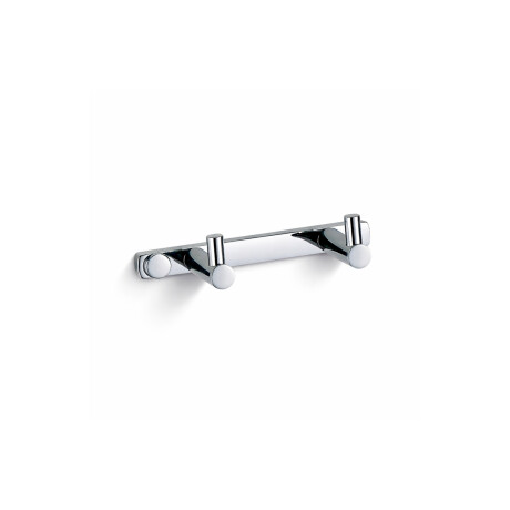 Towel rack - 2 towel hooks / chrome #1