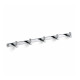 Towel rack - 5 towel hooks / chrome #1