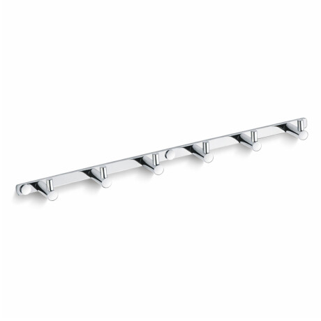 Towel rack - 6 towel hooks / chrome #1