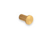 Single towel hook / brushed gold