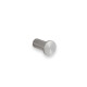 Single towel hook / brushed steel #1