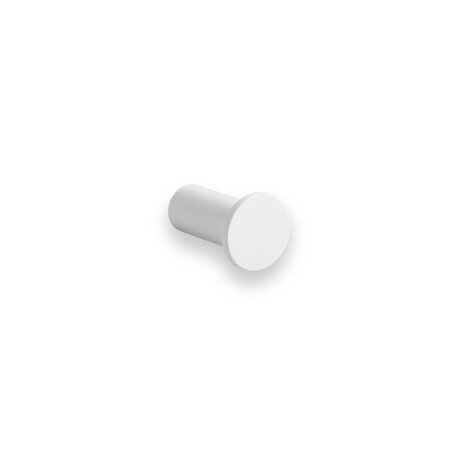 Single towel hook / matte white #1