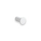 Single towel hook / matte white #1