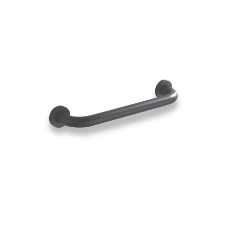 Bathroom handle, Ø25, straight, 30 / matte black #1