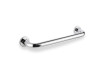 Bathroom handle, Ø25, straight, 40 / chrome