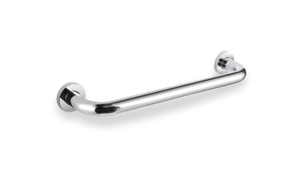 Bathroom handle, Ø25, straight, 40 / chrome