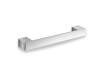 Straight bathroom handle, 28 cm / chrome