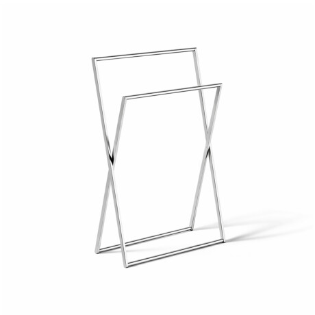 Double Towel Rack / Foldable / Chrome #1