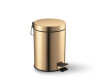 STANDARD Round 3 L Pedal Bin, Soft Close / Glossy Gold