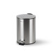 BUDGET Round 3 L Pedal Bin, Soft Close / Satin Stainless Steel #1